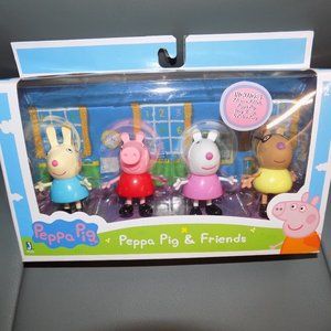 PEPPA PIG AND FRIENDS PLAYSET BY JAZWARES NEW